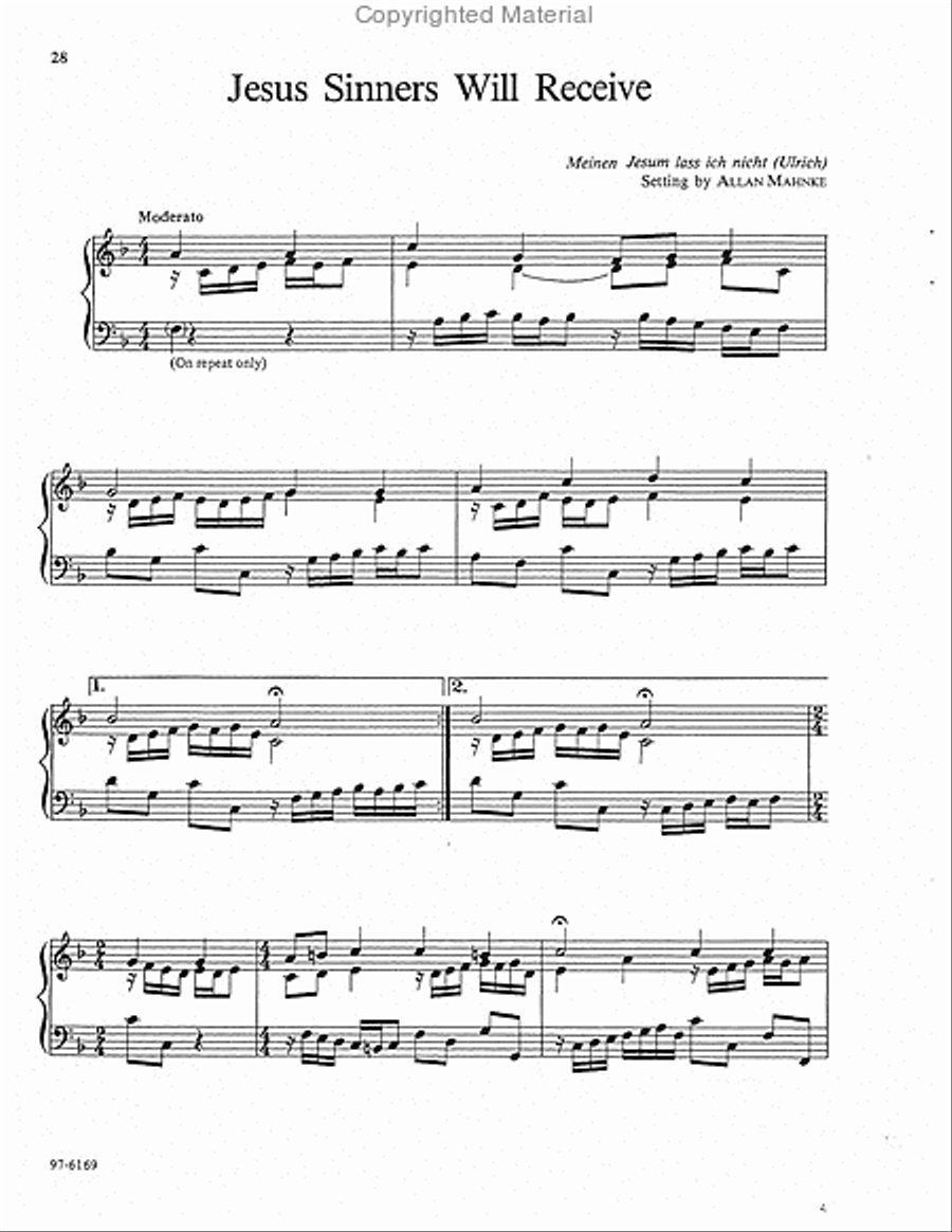 The (Really) Little Organ Book Organ scores gallery preview page 15