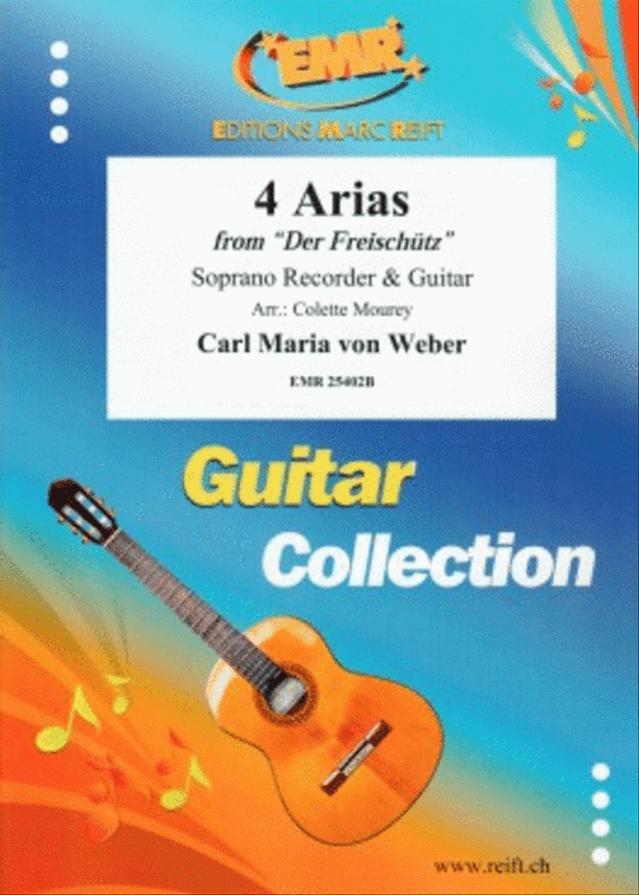 4 Arias 4 Arias Soprano Recorder scores gallery preview page 1