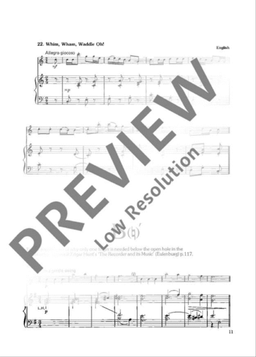 Enjoy the Recorder Alto Recorder scores gallery preview page 12