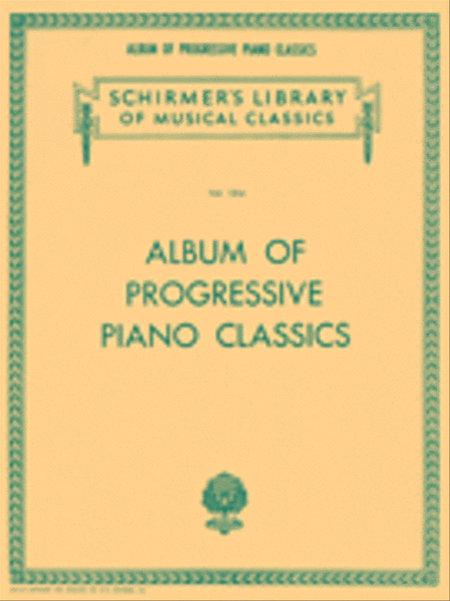 Album of Progressive Piano Classics Piano Solo scores gallery preview page 1