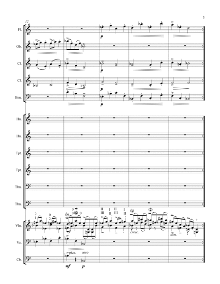 Suite for Violin and Chamber Orchestra Movement 1