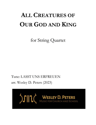 All Creatures of Our God and King (String Quartet)