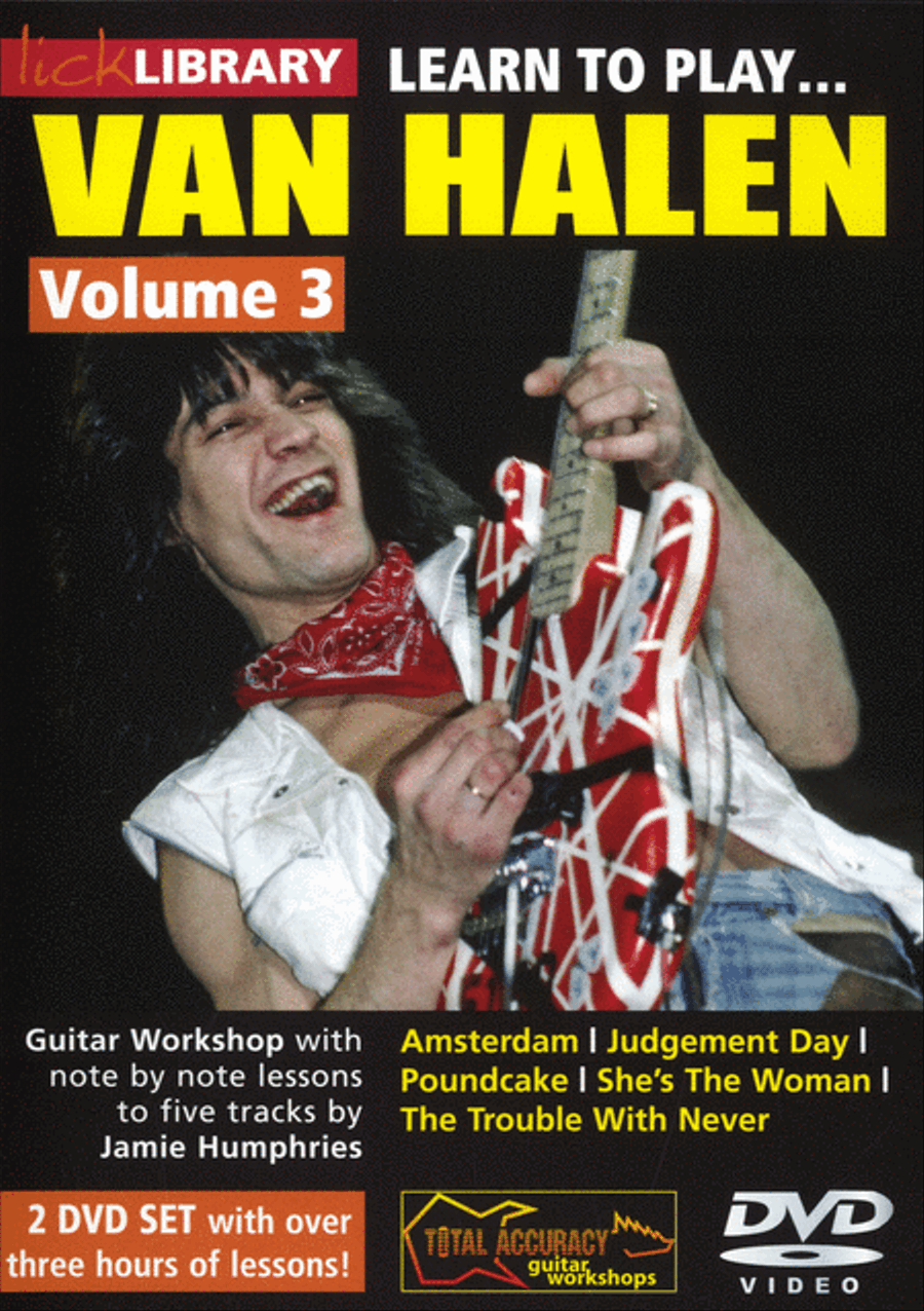 Learn To play Van Halen - Volume 3 Guitar scores gallery preview page 1