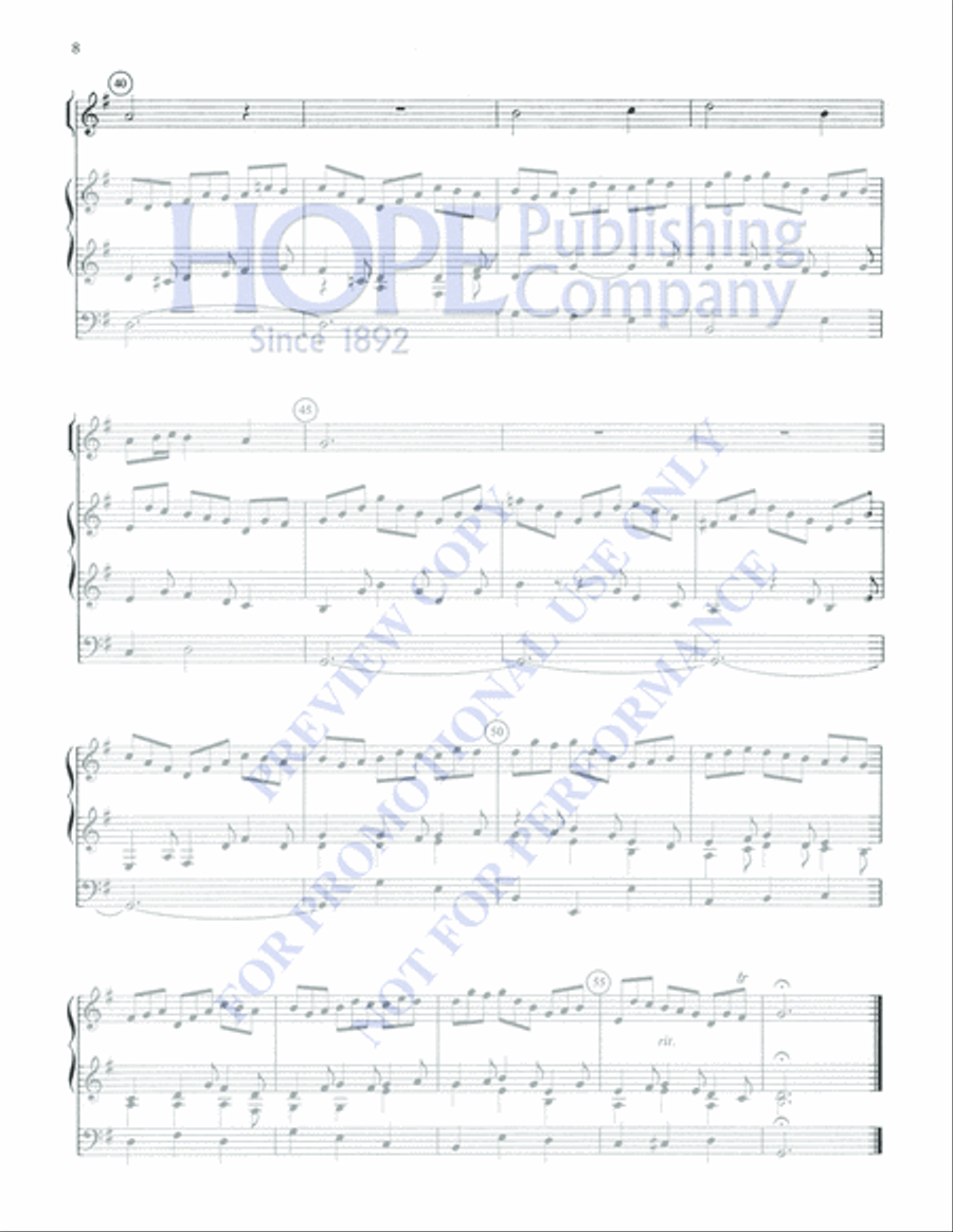 The Classical Wedding Trumpet Solo scores gallery preview page 10