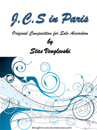 Book cover for J.C.S. in Paris (accordion solo)