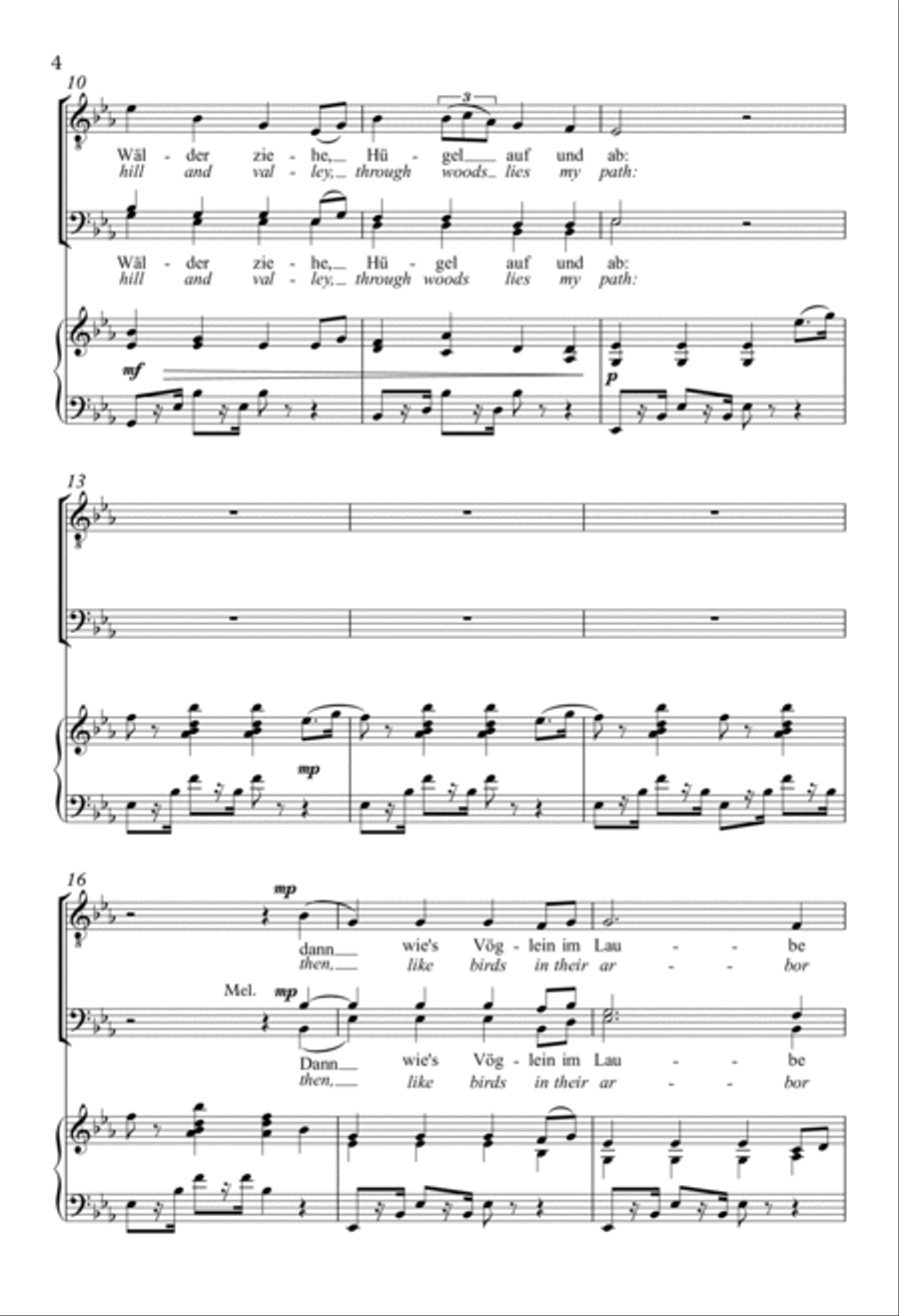 Fussreise TTBB scores gallery preview page 2