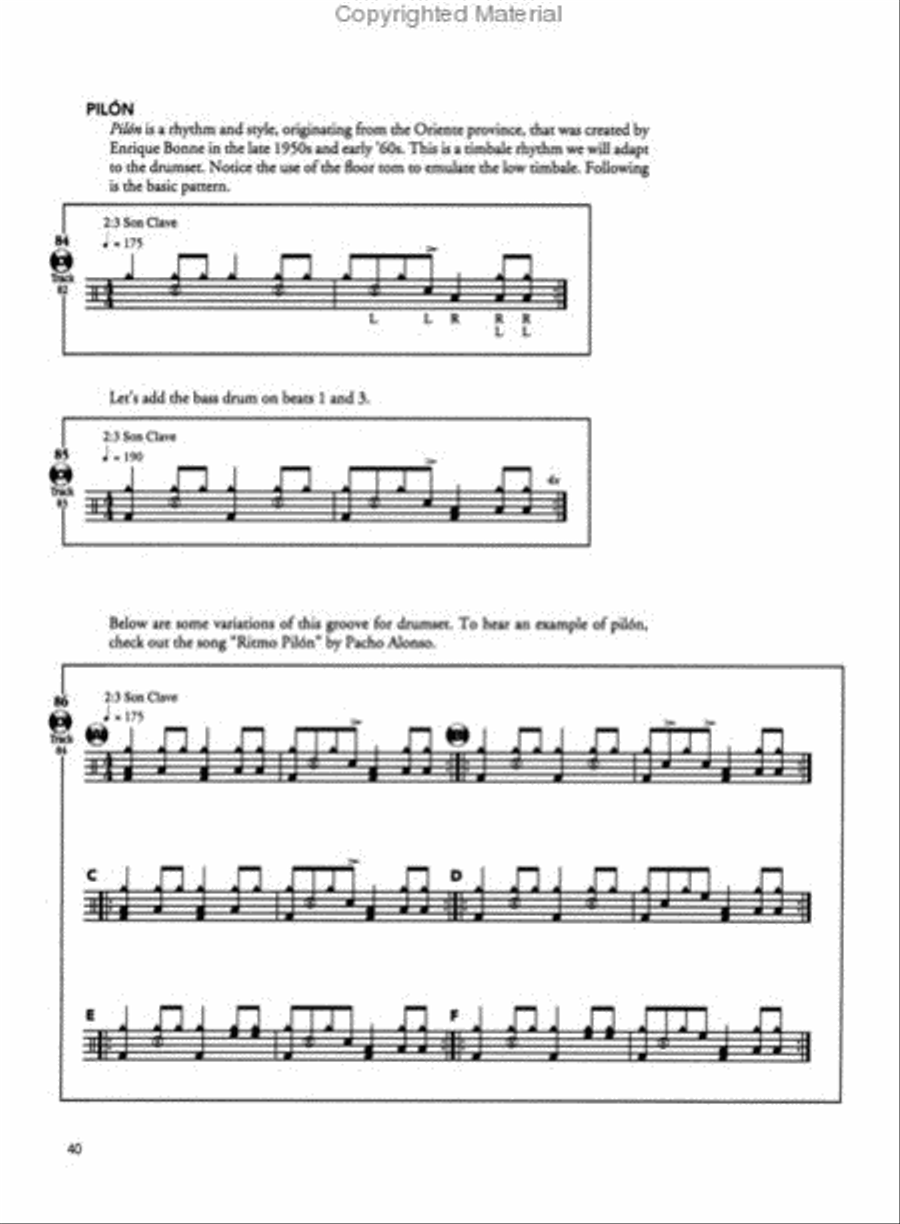 Drum Atlas Cuba Percussion scores gallery preview page 4