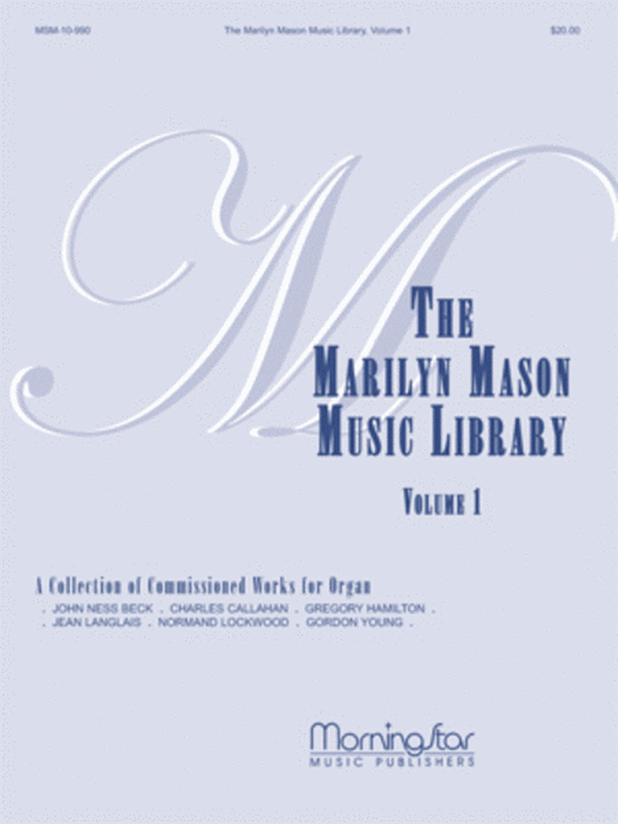 Marilyn Mason Music Library, Volume 1