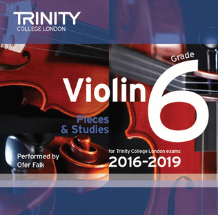 Book cover for Violin 2016-2019 CD: Grade 6