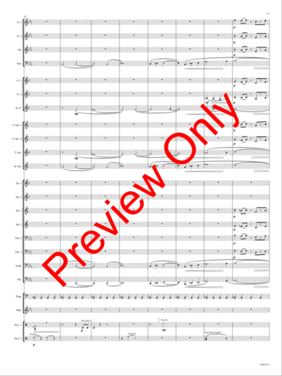 Viserion Concert Band scores gallery preview page 14