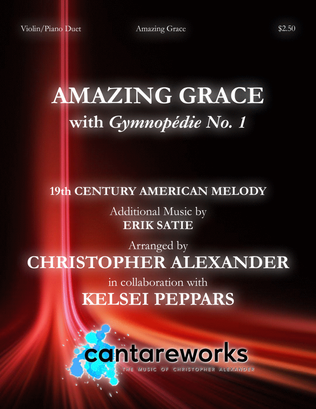 Book cover for Amazing Grace (with Gymnopédie No. 1)