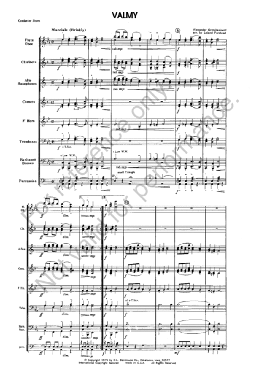 Valmy Valmy Concert Band scores gallery preview page 2