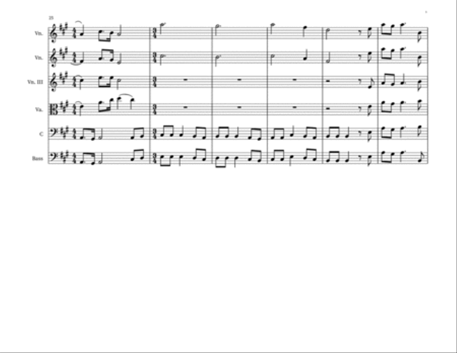 Come, come ye saints Small Ensemble scores gallery preview page 5