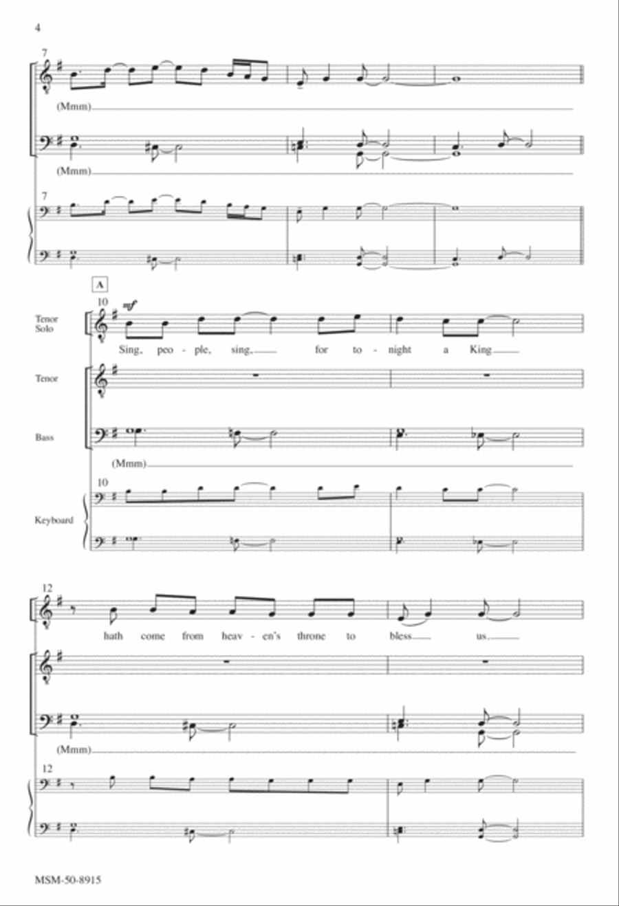 Ring Out, Ye Bells TTBB scores gallery preview page 3