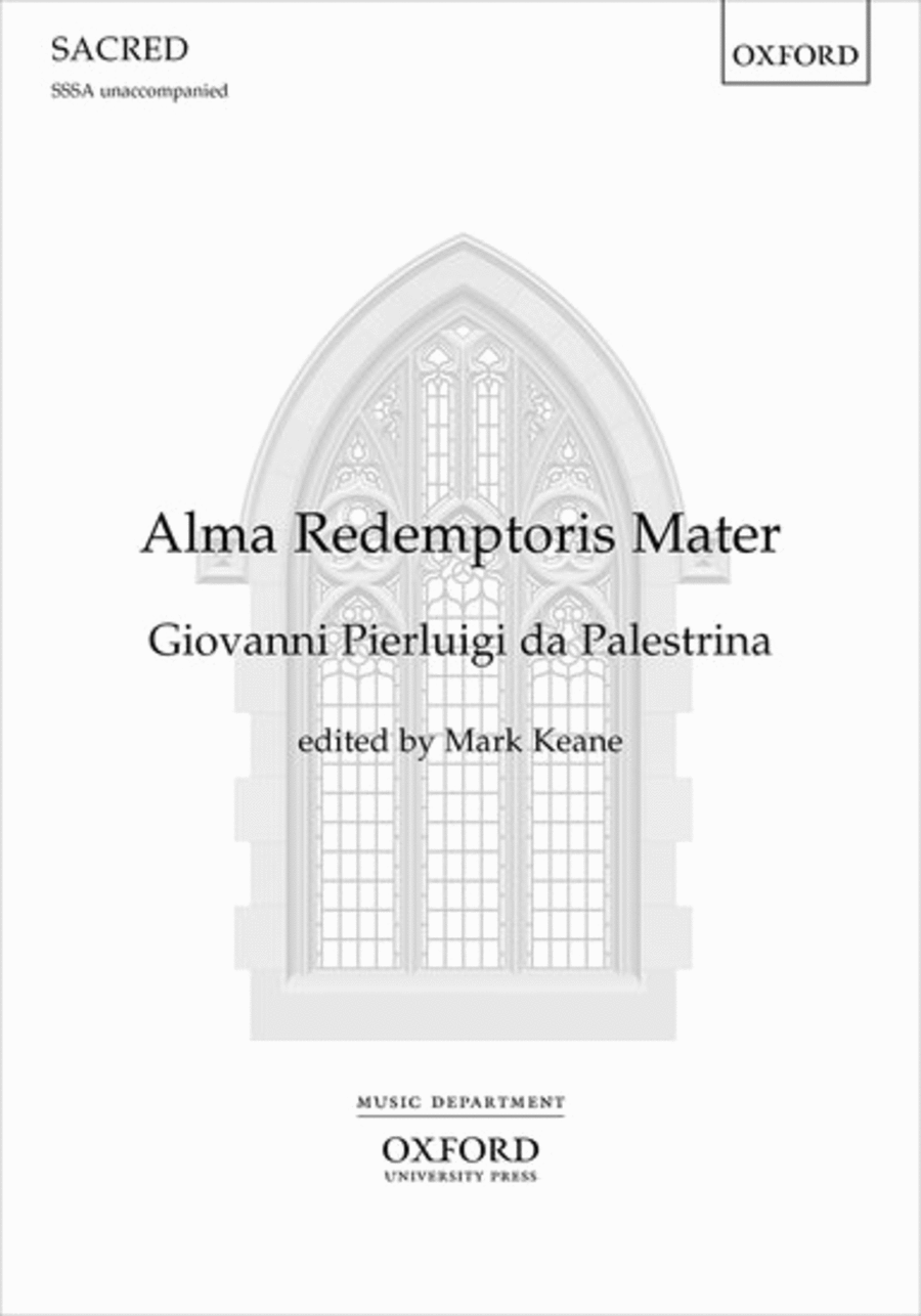 Alma Redemptoris Mater SSSA scores gallery preview page 1