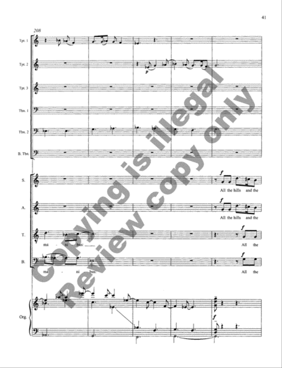 Rorate caeli (In Anticipation of the Redeemer) (Full Score) Choir scores gallery preview page 13