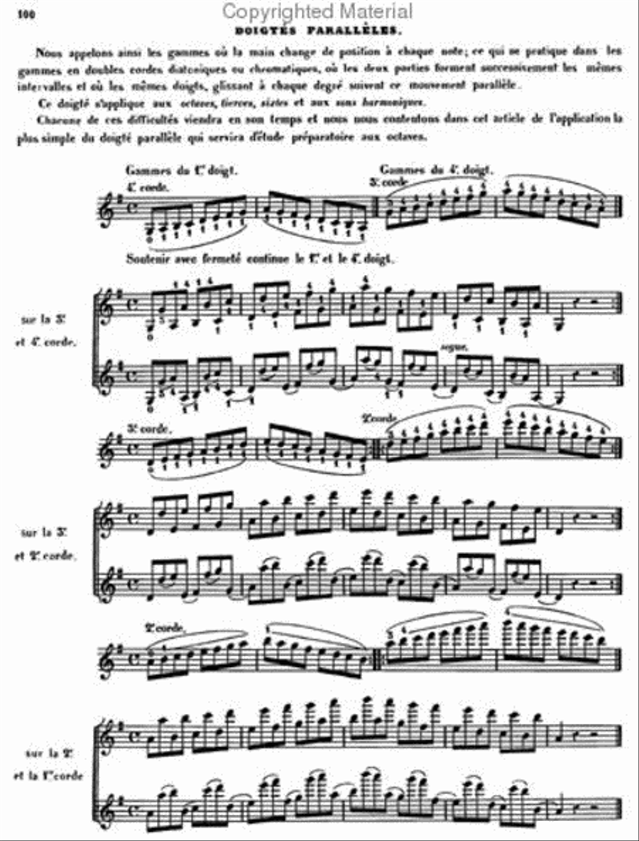 Methods & Treatises Violin - Beriot Volume 6 - France 1800-1860 Violin scores gallery preview page 4
