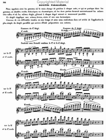 Methods & Treatises Violin - Beriot Volume 6 - France 1800-1860