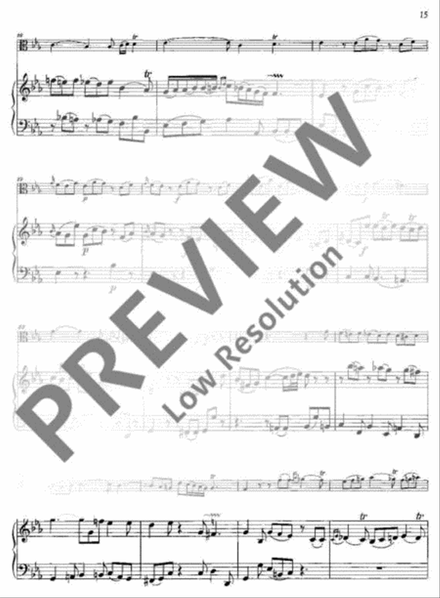 Sonata G Minor Cello scores gallery preview page 16