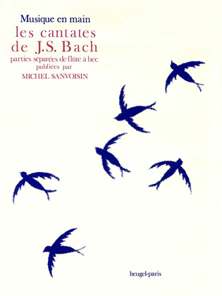 Book cover for Recorder Obligato Solos From Bach's Cantatas