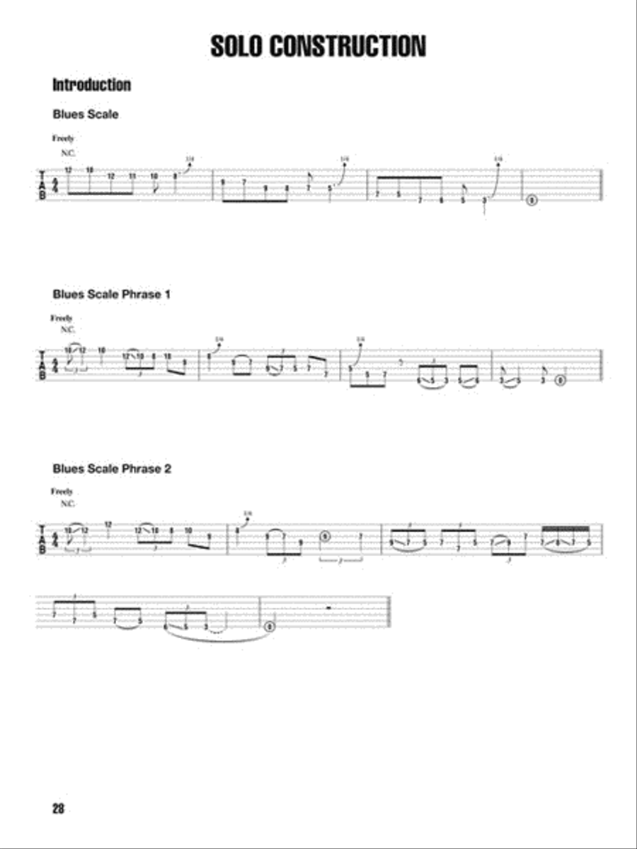 Burning Blues Guitar Burning Blues Guitar Electric Guitar scores gallery preview page 7