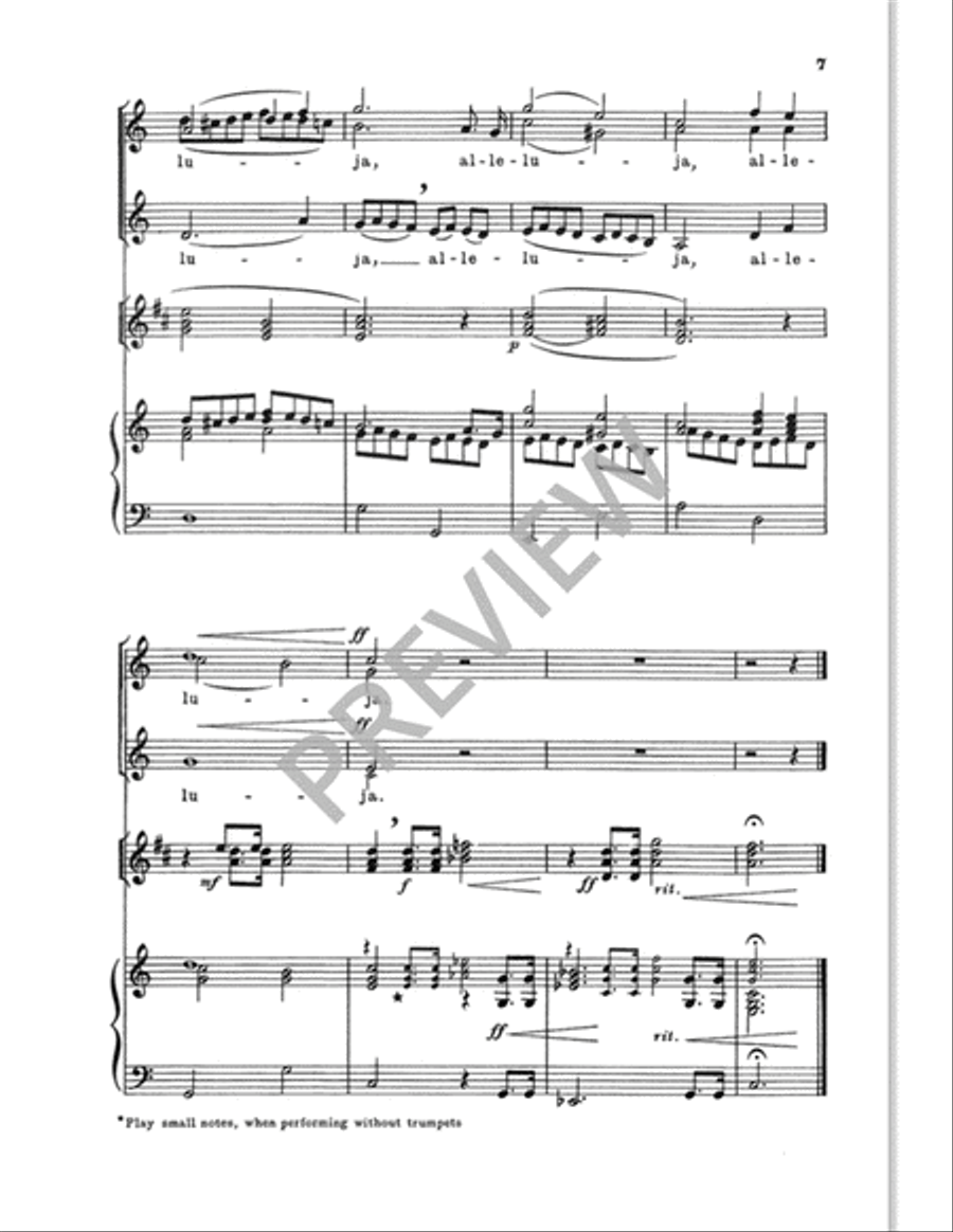 Ye Sons and Daughters - Three-part edition SSA scores gallery preview page 8