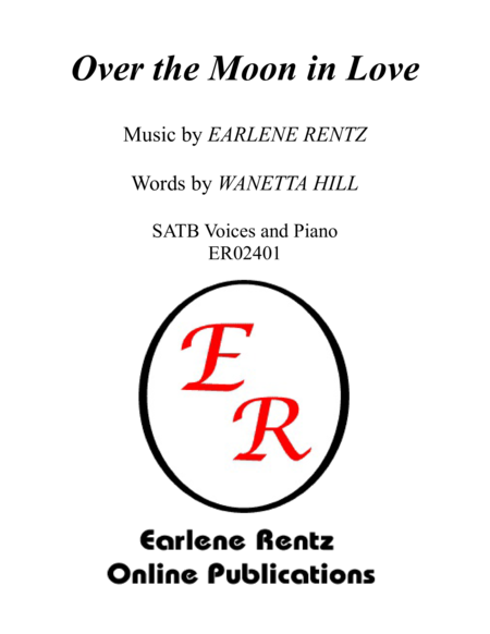 Over the Moon in Love - SATB image number null