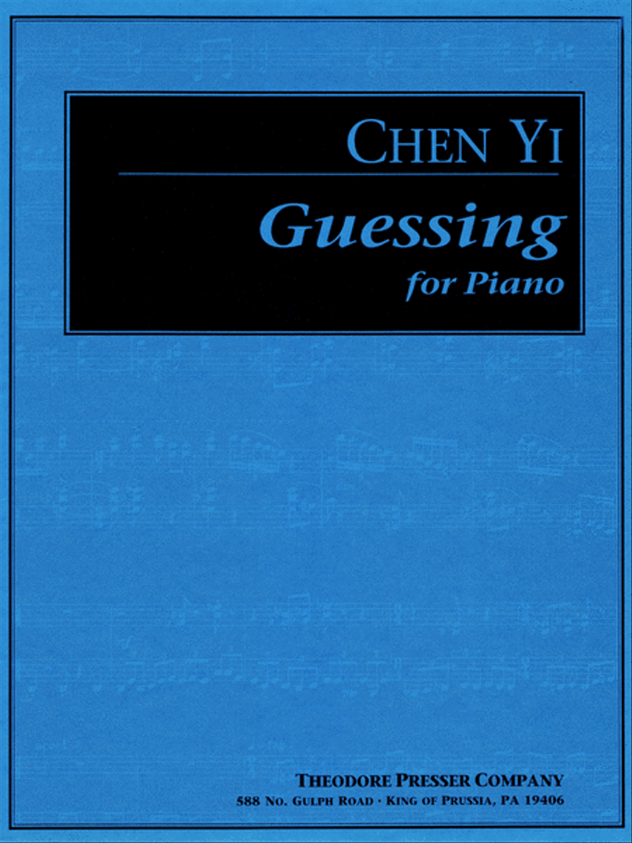 Guessing Guessing Chamber Music scores gallery preview page 1