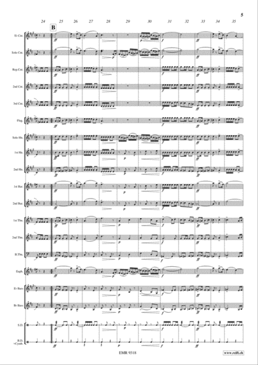 Red Gauntlet Red Gauntlet Brass Band scores gallery preview page 6