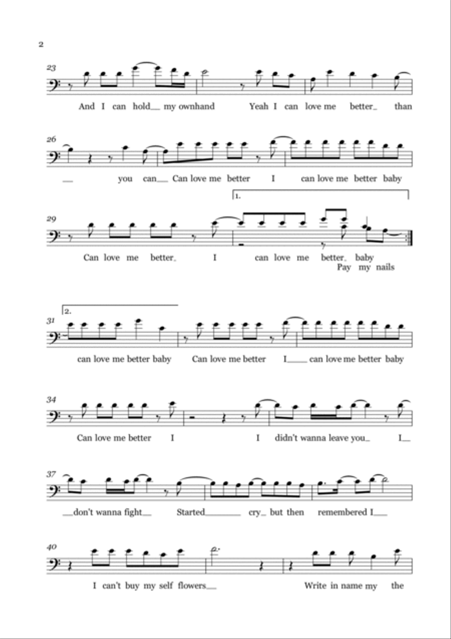 Flowers Bassoon Solo scores gallery preview page 2