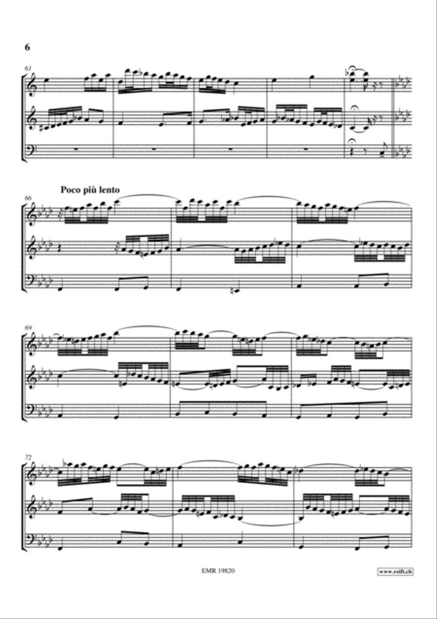 Poeme et Fugue Organ scores gallery preview page 6