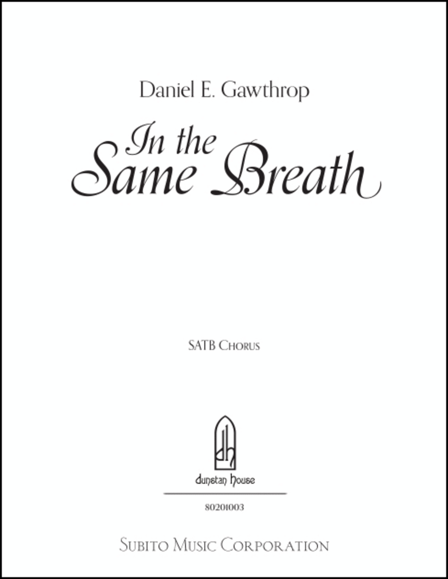 In the Same Breath In the Same Breath Divisi scores gallery preview page 1
