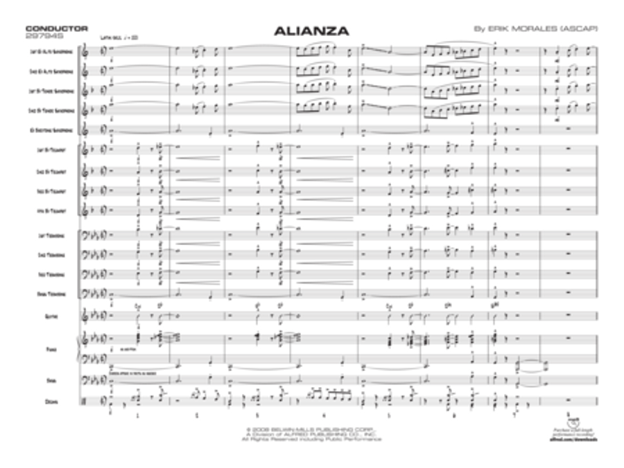 Alianza Alianza Jazz Ensemble scores gallery preview page 3