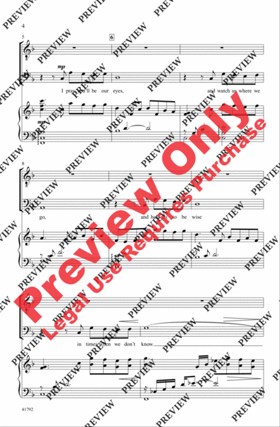 The Prayer - SoundTrax CD (CD only) Choir scores gallery preview page 4