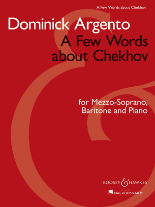 Book cover for A Few Words About Chekhov