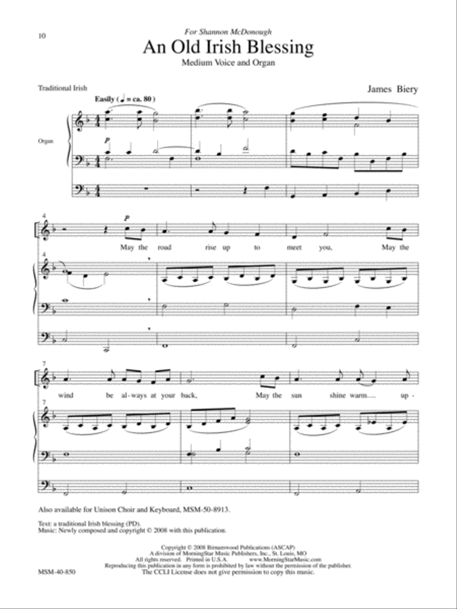 The Peace of Christ Three Vocal Solos for Weddings and General Use Medium Voice scores gallery preview page 5