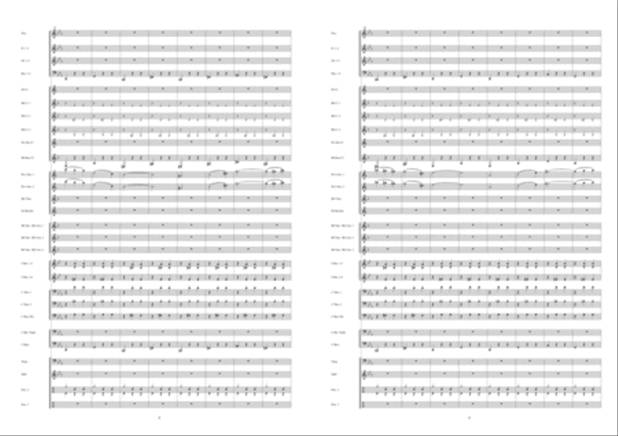 Rapunzel Concert Band scores gallery preview page 3