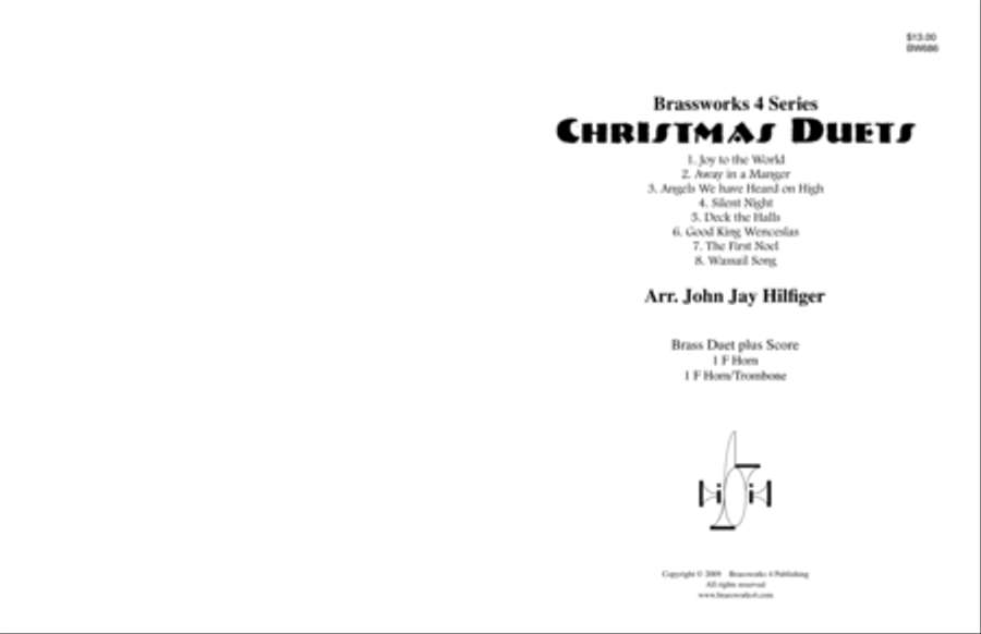 Christmas Duets Brass Duet scores gallery preview page 1