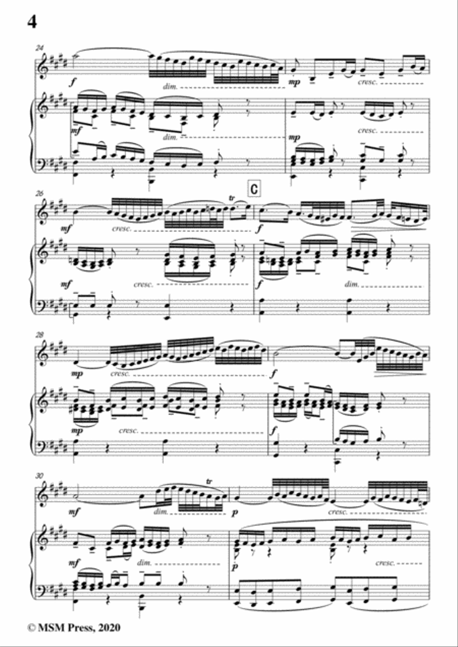 Bach,J.S.-Violin Sonata,in E Major,BWV 1016,for Violin and Piano Violin Solo scores gallery preview page 6