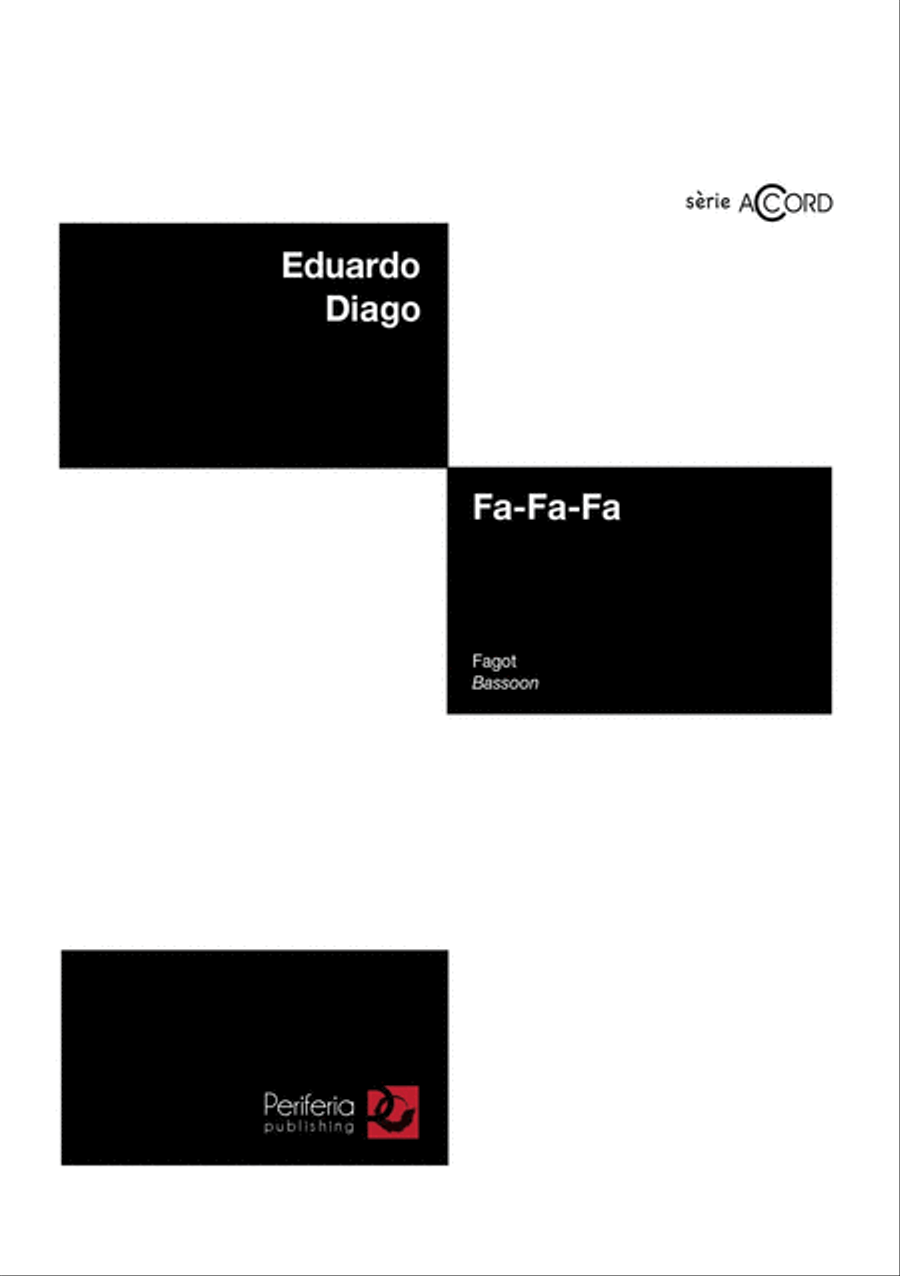 Fa-Fa-Fa for Bassoon Solo