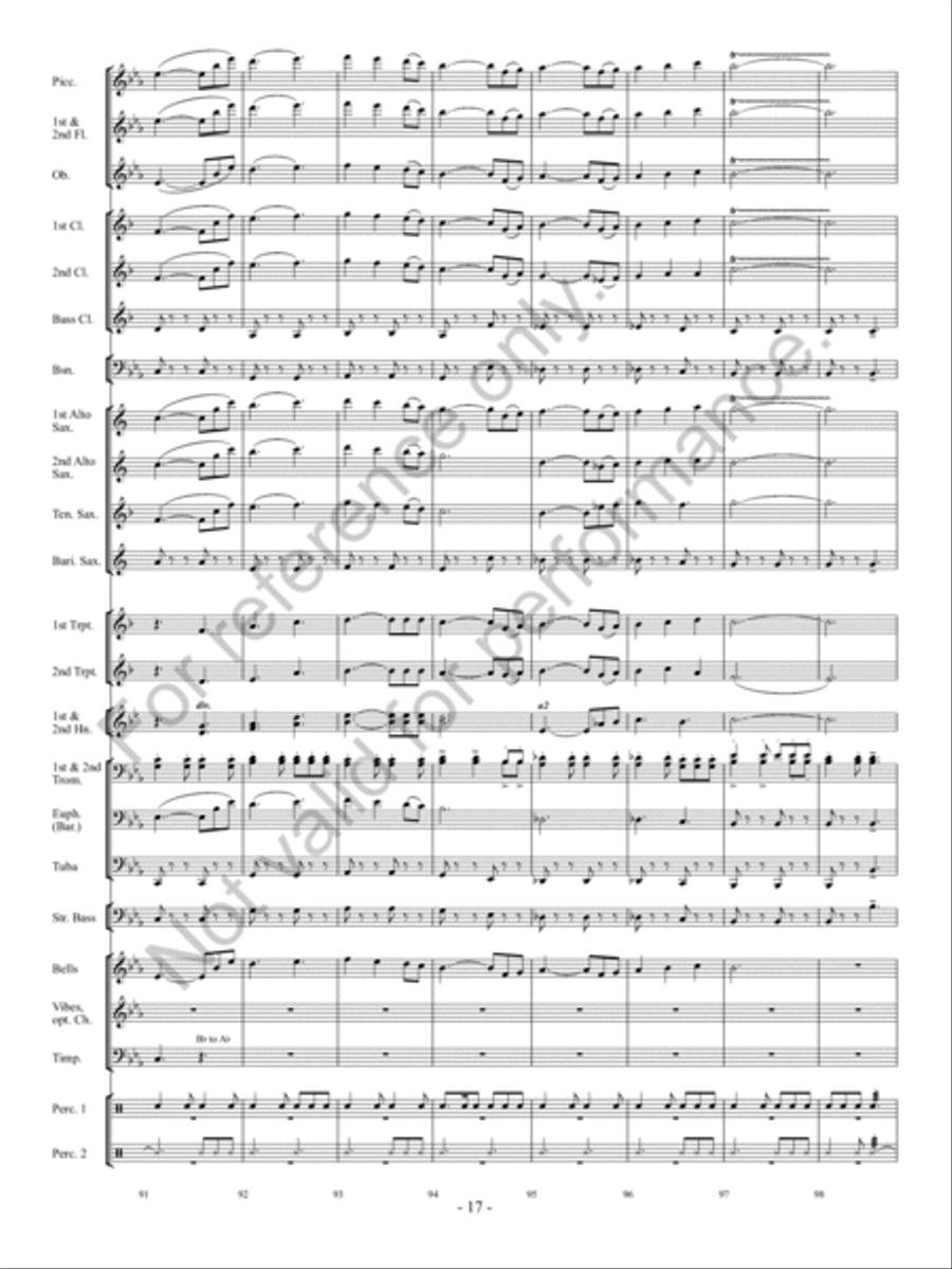 As Spring Arrives As Spring Arrives Concert Band scores gallery preview page 16