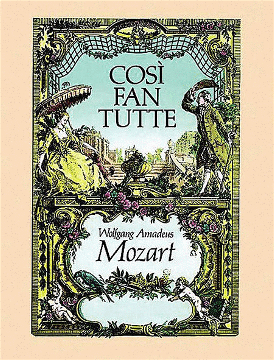Cosi fan Tutte in Full Score Voice scores gallery preview page 1