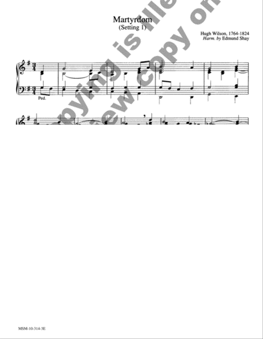 Hymn Harmonizations, Set 3 Organ scores gallery preview page 33