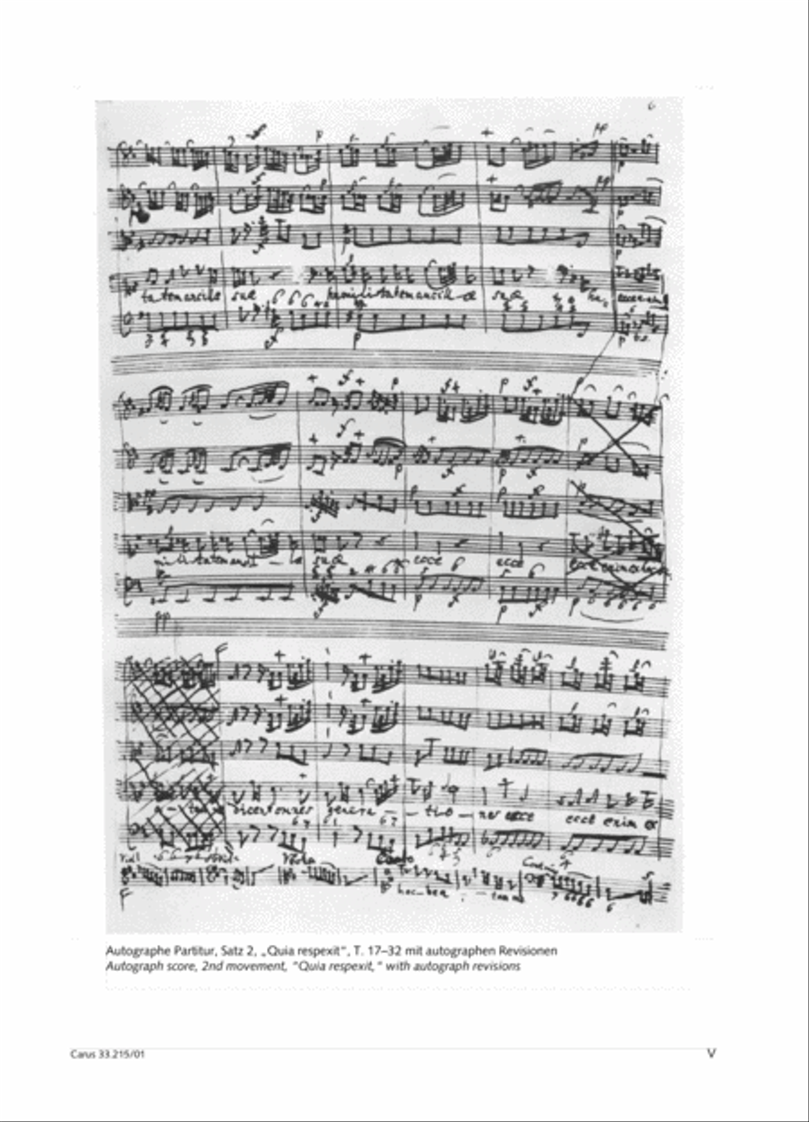 Magnificat Magnificat 4-Part scores gallery preview page 6