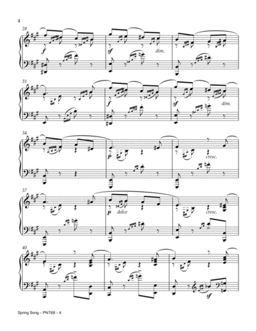 Spring Song Piano Method scores gallery preview page 4
