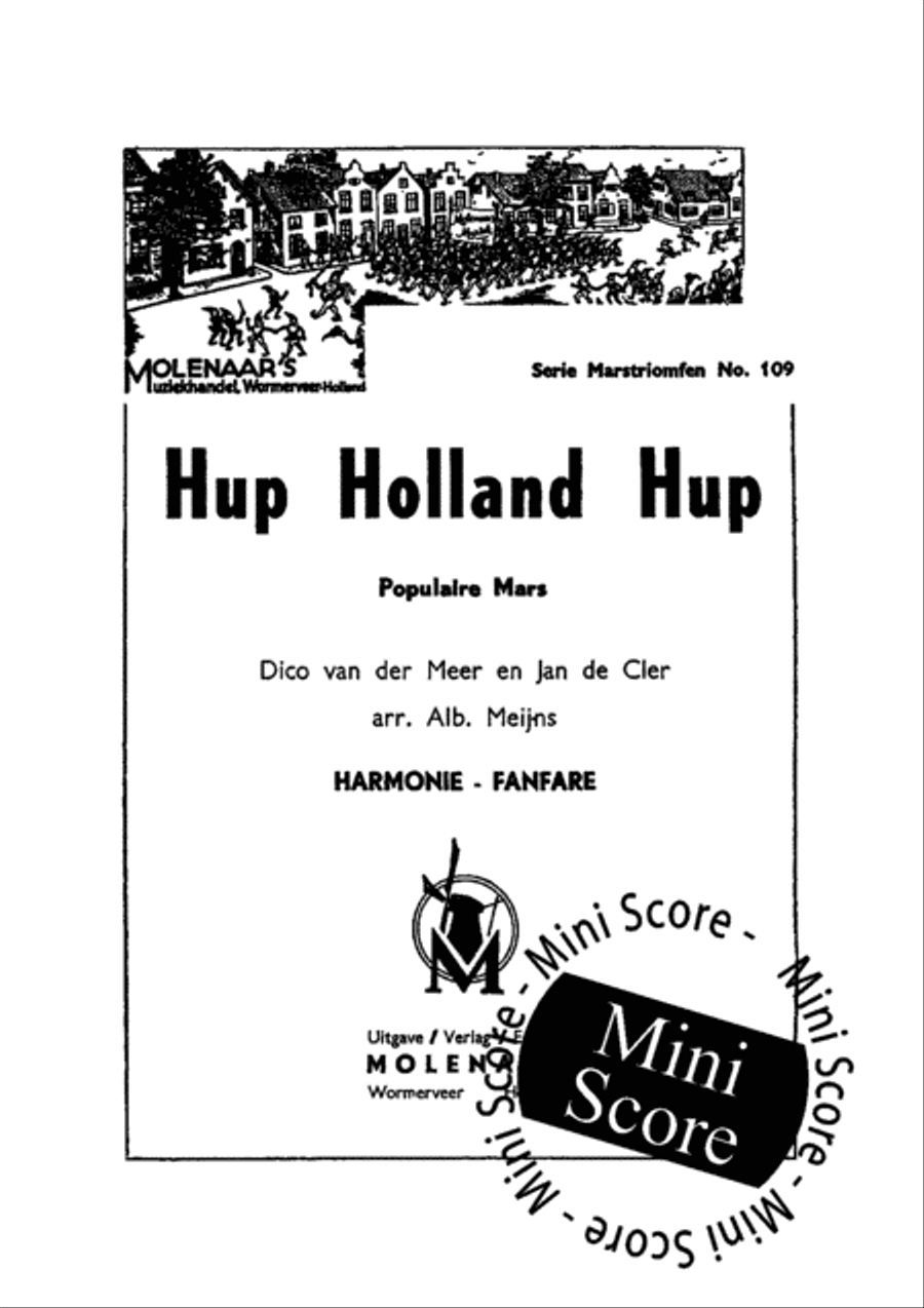 Hup Holland Hup Fanfare Band scores gallery preview page 3