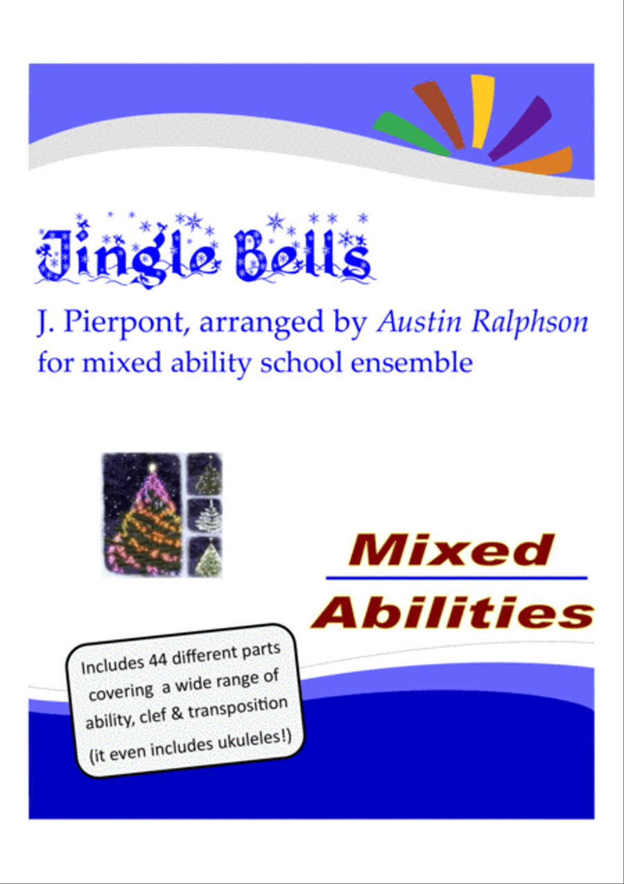 COMPLETE Christmas ensemble pack (5 pieces) - Mixed Abilities Ensembles for Classroom Groups Concert Band scores gallery preview page 3