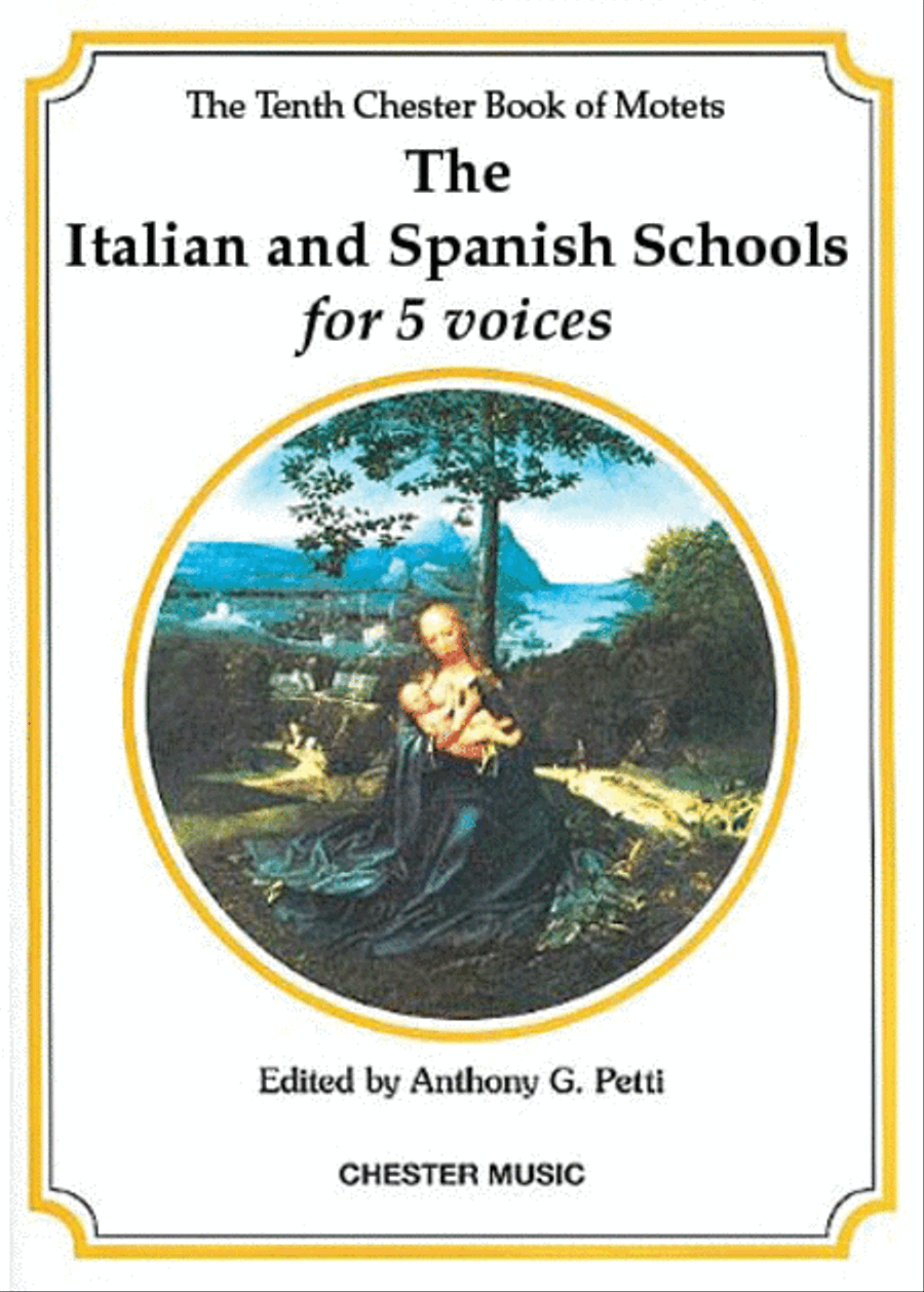 The Chester Book of Motets – Volume 10 SSATB scores gallery preview page 1