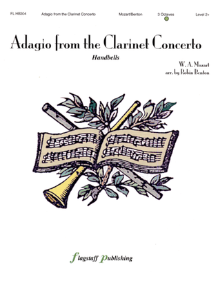 Book cover for Adagio from the Clarinet Concerto