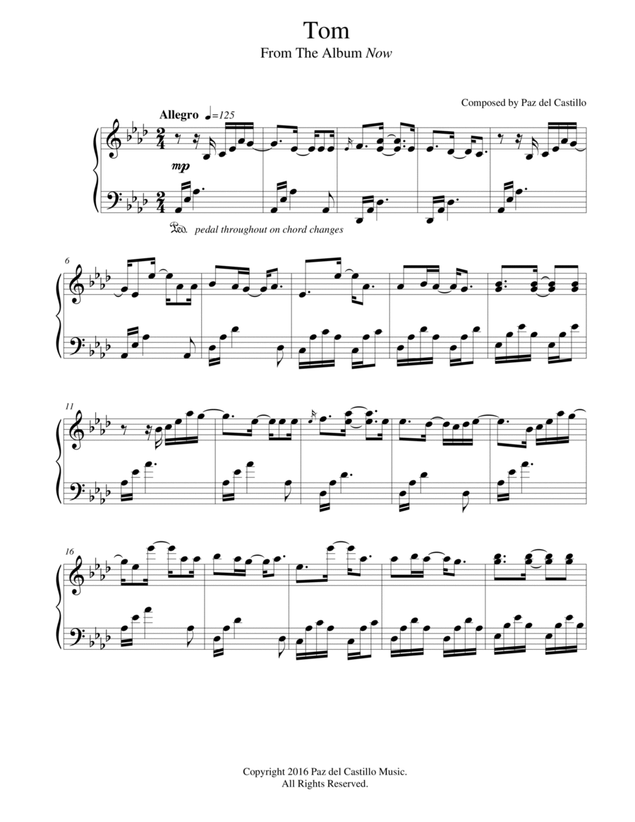 Tom Tom Part scores gallery preview page 1
